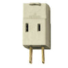 WALL TAP 3-OUTLET IVORY
