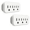 WALL TAP 3-OUTLET 15A 1875W 125V