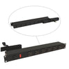 POWER BAR RACK MOUNT 6 O/LET FRONT FACING 1U C13 15FT CORD