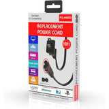 CHEATER CORD 2/18 10FT POLARIZED SOCKET BLK