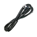 LINE CORD 3/16 10FT RA PLUG BLK OPEN END SJT PLUG 5-15P