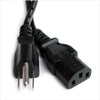 INST CORD 3/14 10FT RND BLK SJT 5-15P TO FEMALE C13