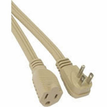 EXTENSION CORD 3/14 12FT SPT-3 RA PLUG 15A/125V 1875W BRN FLAT