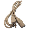 INST CORD 3/18 6FT RND BEIGE SVT FT2
