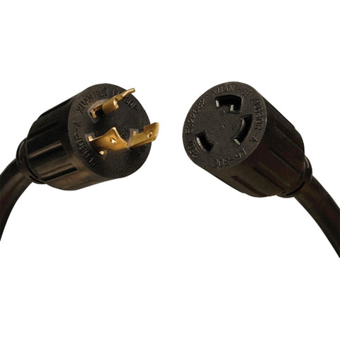 INST CORD 3/10 25FT 250V 30A BLK SJT L6-30P/L6-30R