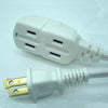 EXTENSION CORD 2/16 9.84FT WHT 3 OUTLET SPT-2 13A 125V