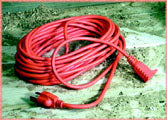 EXTENSION CORD 3/16 20FT ORG SJT SJTW