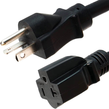 EXTENSION CORD 3/12 8FT SJT FT2 105C 20A/125V 5-20P TO 5-20R