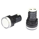 PILOT LIGHT LED 12V 20MA WHT 22MM SCREW TERMINALS