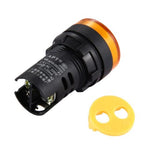 PILOT LIGHT LED 12V 20MA YEL 22MM SCREW TERMINALS