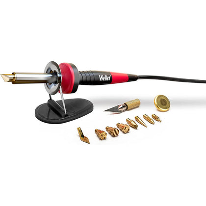 SOLDERING IRON 25W WOODBURNING 35PCS REPLACEMENT TIP QAS-9402