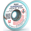 SOLDER WICK #4 BLUE 25MM 10FT NO CLEAN STATIC FREE 1/10IN
