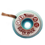 SOLDER WICK #5 BROWN 3.2MM 5FT COMMERCIAL GRADE RA ROSIN