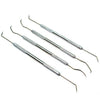 CLEANING TOOL 6.5IN 4PCS SET MET DENTAL PICK