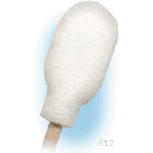 FOAM OVER COTTON SWAB 6IN 10PC SINGLE HEAD