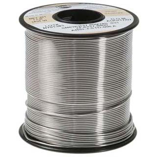 SOLDER WIRE 63/37 REGULAR 1LB BL BLUE ROSIN CORE 3% .032IN