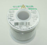 SOLDER WIRE 63/37 NO CLEAN 1LB GN GREEN ROSINCORE 2% 0.032