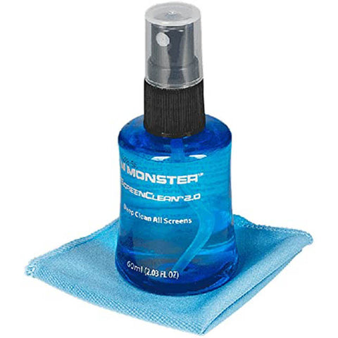 SCREEN CLEANER 60ML & MICROFIBRE CLOTH