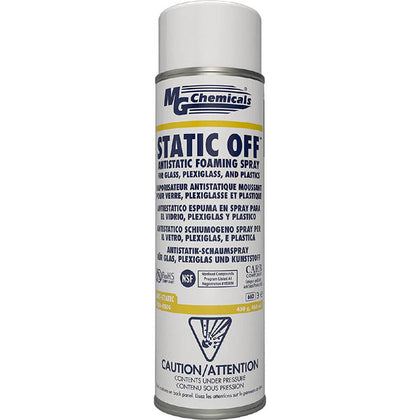 ANTISTATIC FOAMING SPRAY 450G NON-FLAMMABLE AND NON-ABRASIVE{{