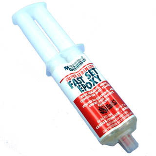 EPOXY FAST SET 5MIN DUAL SYRINGE 50ML