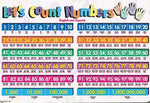 PLACEMAT LET'S COUNT NUMBERS