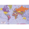 PLACEMAT MAP OF WORLD