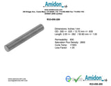 FERRITE ROD 12.7X50.8MM ODXLENGTH