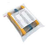 RES 1/4W 1% MF 600PCS/PACK 20PCS EACH FOR 30VALUE 10 OHM-1M OHM