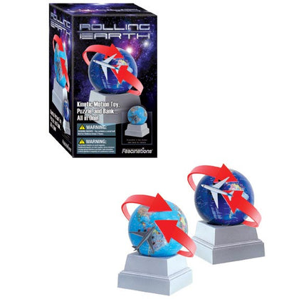 ROLLING EARTH KINETIC PUZZLE BANK