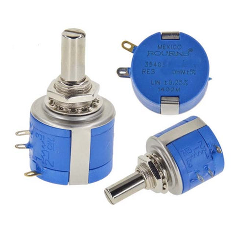 POT LIN 10K 10T 1/4IN RND 22MM 2W SOL SPLIT SHAFT