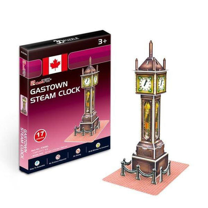 GASTOWN STEAM CLOCK 3D PUZZLE