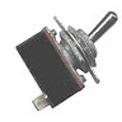 TOGGLE SWITCH 1P1T 4A ON-OFF 125VAC TH SOL W/PLATE 12MM HOLE