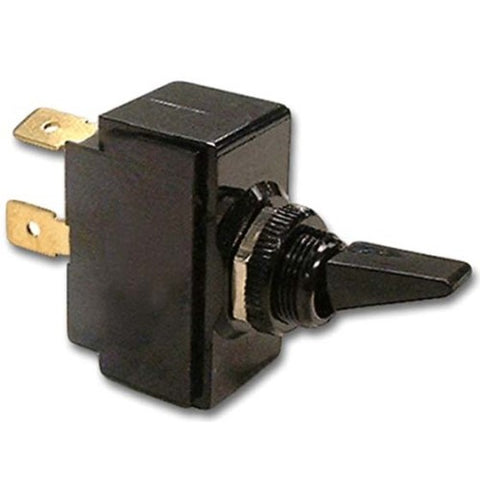 TOGGLE SWITCH MOM 1P1T 15A (ON)- OFF 15A/125VAC THR PLASTIC HANDL