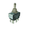 TOGGLE SWITCH 2P2T 20A (ON)-ON- (ON) 125VAC TH QT 12MM HOLE