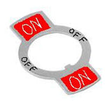 INDICATING PLATE FOR TOGGLE SW ON-0N{{