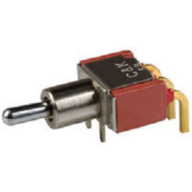 TOGGLE SWITCH 1P2T 5A ON-NONE-ON 120VAC UNTH PCRA 6MM HOLE{{