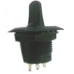 TOGGLE SWITCH MOM 1P2T 6A ON-OFF -(ON) 125VAC TH SOL 15MM HOLE