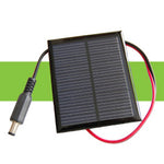 SOLAR PANEL 7.2V 200MA 2.7X6.2IN W/2.1MM PLUG TERMINATION