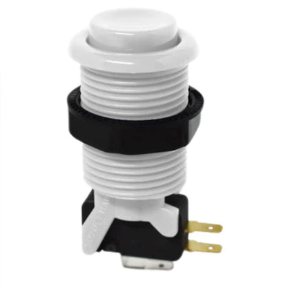 PUSH SWITCH MOM 1P2T NO/NC THR QT 3A 120VAC 28MM HOLE WHITE