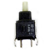 PUSH SWITCH MOM 1P1T NO PCST WHT WITH BRACKET ACTUATOR HT 5.35MM{