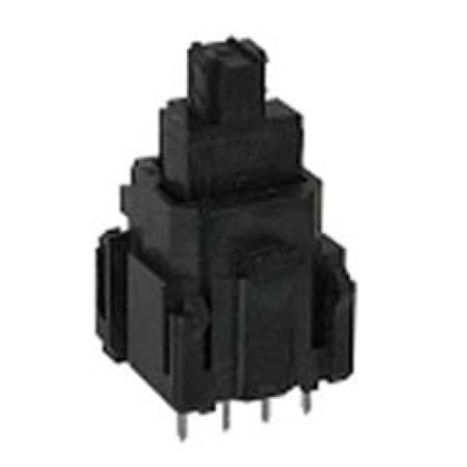 PUSH SWITCH MOM 2P1T NO PCST UNT 8MM SQ