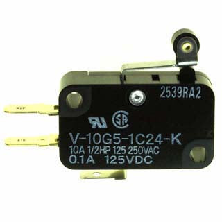 MICRO SWITCH 1P2T NO/NC 16X28MM 16MM ROLLER LEVER QT 5A/250VAC