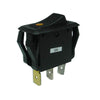 ROCKER SWITCH LIT 1P1T 16A ON- OFF 12VDC QT 13.5X28MM AMBER LED