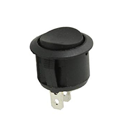 ROCKER SWITCH 1P1T 10A ON-OFF 125VAC QT ROUND 20MM SNAP-IN