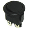 ROCKER SWITCH 2P1T 16A ON-OFF 125VAC QT 20MM DIA BLK RND CUL