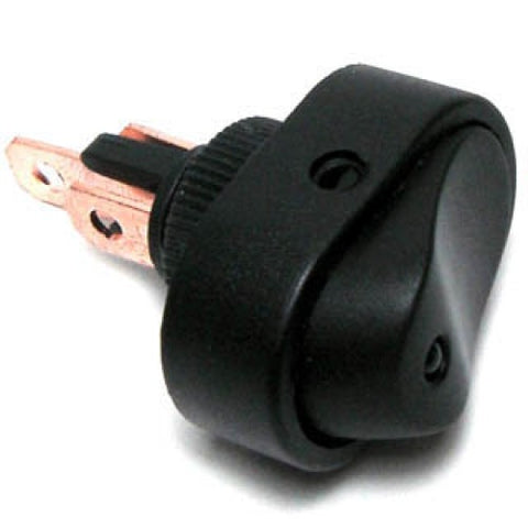 ROCKER SWITCH 1P1T ON-OFF LED RD 16A/12VDC