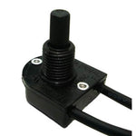 ROTARY SWITCH 1P1T NON-SHORTING 6A/125VAC WIRE BLK PLASTIC