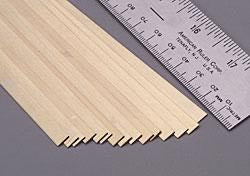 BRASS STRIP .032X1/4X12IN