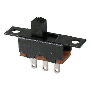 SLIDE SWITCH 1P2T ON-ON SOL 5X11MM .3AMPS @ 125VAC