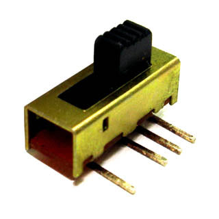 SLIDE SWITCH 1P3T ON-ON-ON PCRA 2LS 6X15.5MM{{